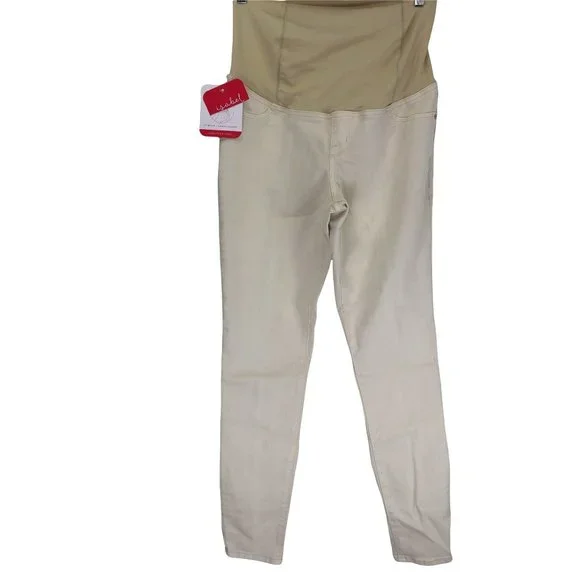 - Isabel Maternity Women's Size 6 Crossover Panel Skinny Maternity Jeans -… - Picture 2 of 12